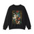 HUYSUM, Jan van - Still-Life of Flowers (Artwork) Crewneck Sweatshirt