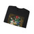 HUYSUM, Jan van - Still-Life of Flowers (Artwork) Crewneck Sweatshirt