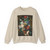 HUYSUM, Jan van - Still-Life of Flowers (Artwork) Crewneck Sweatshirt