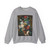 HUYSUM, Jan van - Still-Life of Flowers (Artwork) Crewneck Sweatshirt