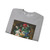 HUYSUM, Jan van - Still-Life of Flowers (Artwork) Crewneck Sweatshirt