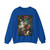 HUYSUM, Jan van - Still-Life of Flowers (Artwork) Crewneck Sweatshirt