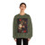 HUYSUM, Jan van - Vase of Flowers in a Niche (Artwork) Crewneck Sweatshirt
