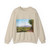 HUMMEL, Johann Erdmann - Schloss Wilhelmshohe with the Habichtswald (Artwork) Crewneck Sweatshirt