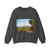 HUMMEL, Johann Erdmann - Schloss Wilhelmshohe with the Habichtswald (Artwork) Crewneck Sweatshirt