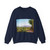 HUMMEL, Johann Erdmann - Schloss Wilhelmshohe with the Habichtswald (Artwork) Crewneck Sweatshirt