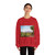 HUMMEL, Johann Erdmann - Schloss Wilhelmshohe with the Habichtswald (Artwork) Crewneck Sweatshirt