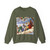 RAFFAELLO Sanzio - La Disputa (detail)9x (Artwork) Crewneck Sweatshirt