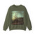 CLAUDE LORRAIN - Marine with the Trojans Burning their Boats d1 (Artwork) Crewneck Sweatshirt
