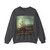 CLAUDE LORRAIN - Marine with the Trojans Burning their Boats d1 (Artwork) Crewneck Sweatshirt