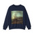 CLAUDE LORRAIN - Marine with the Trojans Burning their Boats d1 (Artwork) Crewneck Sweatshirt