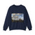 CAPPELLE, Jan van de - A River Scene with a Dutch Yacht firing a Salute (Artwork) Crewneck Sweatshirt
