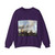CAPPELLE, Jan van de - A River Scene with a Large Ferry (Artwork) Crewneck Sweatshirt