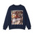 MICHELANGELO, Buonarroti - The Brazen Serpent (detail)2 (Artwork) Crewneck Sweatshirt