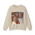 MICHELANGELO, Buonarroti - The Brazen Serpent (detail)3 (Artwork) Crewneck Sweatshirt