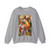 MICHELANGELO, Buonarroti - The libyan sibyl 2 (Artwork) Crewneck Sweatshirt