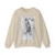 MICHELANGELO, Buonarroti -Drawing--Battle of Cascina- Male Nude2 (Artwork) Crewneck Sweatshirt