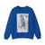 MICHELANGELO, Buonarroti -Drawing--Battle of Cascina- Male Nude2 (Artwork) Crewneck Sweatshirt