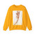 MICHELANGELO, Buonarroti -Drawing--Battle of Cascina- Study for a Nude (Artwork) Crewneck Sweatshirt