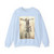 MICHELANGELO, Buonarroti -Drawing--Crucifix, Pieta- Crucifix (Artwork) Crewneck Sweatshirt