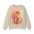 MICHELANGELO, Buonarroti -Drawing--Crucifix, Pieta- Study for a Deposition (Artwork) Crewneck Sweatshirt
