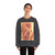 MICHELANGELO, Buonarroti -Drawing--Crucifix, Pieta- Study for a Deposition (Artwork) Crewneck Sweatshirt