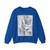 MICHELANGELO, Buonarroti -Drawing--Drawing- woman2 (Artwork) Crewneck Sweatshirt