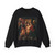 JORDAENS, Jacob - The Holy Family with St Anne the Young Baptist and his Parents (Artwork) Crewneck Sweatshirt