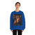 JORDAENS, Jacob - The Holy Family with St Anne the Young Baptist and his Parents (Artwork) Crewneck Sweatshirt