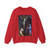 LE SUEUR, Eustache - Christ on the Cross with the Virgin and Saints (Artwork) Crewneck Sweatshirt