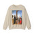 JUAN de Flandes - Christ and the Woman of Samaria (Artwork) Crewneck Sweatshirt