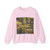 MONET, Claude - The Water Lily Pond; Pink Harmony (Artwork) Crewneck Sweatshirt