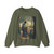 MONET, Claude - The Woman at Work (Camille Monet Embroidering) (Artwork) Crewneck Sweatshirt