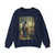 MONET, Claude - The Woman at Work (Camille Monet Embroidering) (Artwork) Crewneck Sweatshirt