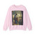 MONET, Claude - The Woman at Work (Camille Monet Embroidering) (Artwork) Crewneck Sweatshirt