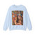 MICHELANGELO, Buonarroti -Paintings- Martyrdom of St Peter (detail)6 (Artwork) Crewneck Sweatshirt