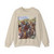 MICHELANGELO, Buonarroti -Paintings- The Conversion of Saul (detail)2 (Artwork) Crewneck Sweatshirt