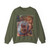 MICHELANGELO, Buonarroti -Paintings- The Conversion of Saul (detail)3 (Artwork) Crewneck Sweatshirt