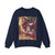 MICHELANGELO, Buonarroti -Paintings- The Conversion of Saul (detail)4 (Artwork) Crewneck Sweatshirt