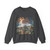 MICHELANGELO, Buonarroti -Paintings- The Conversion of Saul (Artwork) Crewneck Sweatshirt