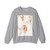 MICHELANGELO, Buonarroti -Sistine Chapel-Study for Haman (Artwork) Crewneck Sweatshirt