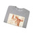 MICHELANGELO, Buonarroti -Sistine Chapel-Study for the Libyan Sibyl (Artwork) Crewneck Sweatshirt