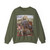 MICHELANGELO, Buonarroti -Paintings- The Conversion of Saul (detail) (Artwork) Crewneck Sweatshirt