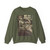 MICHELANGELO, Buonarroti -Medicis- Dawn (detail) (Artwork) Crewneck Sweatshirt