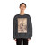 MICHELANGELO, Buonarroti -Drawing--Crucifix, Pieta- Study for the Colonna Pieta (Artwork) Crewneck Sweatshirt