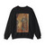 CIMABUE - -mosaics- Christ Enthroned between the Virgin and St John the Evangelist (detail) (Artwork) Crewneck Sweatshirt