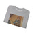 CIMABUE - -mosaics- Christ Enthroned between the Virgin and St John the Evangelist (detail) (Artwork) Crewneck Sweatshirt
