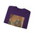 CIMABUE - -mosaics- Christ Enthroned between the Virgin and St John the Evangelist (detail) (Artwork) Crewneck Sweatshirt