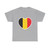Heart Flag of Belgium - T-Shirt
