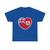 Heart Flag of Bermuda - T-Shirt